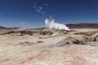 Les geysers Sol de Mañana.