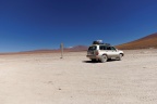 Frontière entre la Bolivie et le Chili.