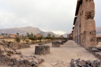 Raqchi. Le temple de l'inca Wiracocha.