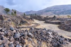 Raqchi. Le temple de l'inca Wiracocha.