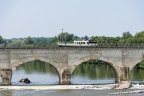 Bec d'Allier, le pont canal.