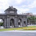 Madrid, la Puerta de Alcala.