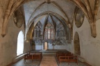 Perpignan, palais des Rois de Majorque. La chapelle.