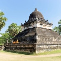 Luang Prabang :Wat Wisunalat stupa.