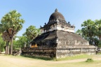 Luang Prabang :Wat Wisunalat stupa.