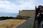 Promenade sur les remparts.