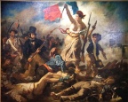 La Liberté guidant le peuple.