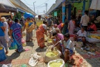 Madurai, marché aux fleurs.