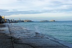 Saint Malo, digue de Rochebonne.