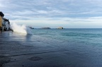 Saint Malo, digue de Rochebonne.