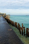 Saint Malo, digue de Rochebonne.