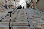 Escalier de la butte Montmarte.