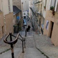 Escalier de la butte Montmarte.