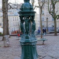 Place Emile Goudeau, fontaine Wallace.