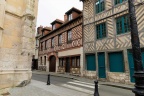 Dans les rues d'Honfleur.