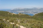 Cassis vue de la route des crêtes.