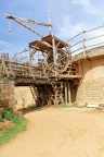 Guédelon : coostruction du château fort.