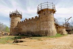 Guédelon : coostruction du château fort.