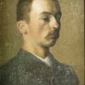 Vilhelm Hammershoi - Autoportrait