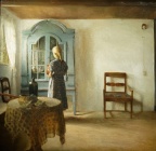 Vilhelm Hammershoi - Intérieur.