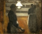 Vilhelm Hammershoi - La Boulangerie