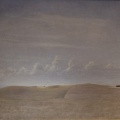 Vilhelm Hammershoi - Paysage (vue de Refsnaes).