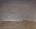 Vilhelm Hammershoi - Paysage (vue de Refsnaes).