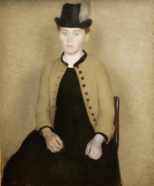 Vilhelm Hammershoi - Portrai d'Ida Ilsted, future femme de l'artiste.jpg