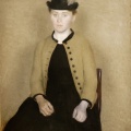Vilhelm Hammershoi - Portrai d'Ida Ilsted, future femme de l'artiste