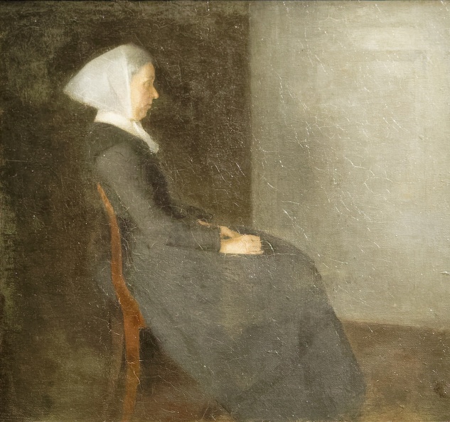 Vilhelm Hammershoi - Portrait de la Mère de l'artiste..jpg