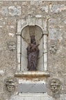 Sur un mur Notre-Dame de Bethléem.