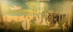 Parodie "du Bois Sacré" de Pierre Puvis de Chavanne.