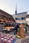 Beaune, le marché.