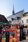 Beaune, le marché.
