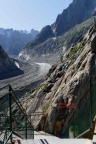 Chamonix, la mer de glace.