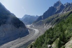 Chamonix, la mer de glace.