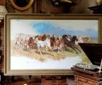 Château de Rosa Bonheur. Toile inachevée.