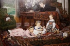 Portrait des quatre enfants d'Emile Gaillard.