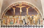  Fra Angelico,  Crucifixion  et Saints.