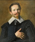 Frans Hals : "L'Homme à la main sur le cœur".