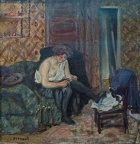 Pierre Bonnard : "Les Bas noirs".
