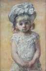 Marie Cassat : "Protrait d'une fillette".