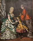Paul Cézanne, Scène d'intérieur.