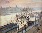 Marquet, Soleil à travers les arbres.