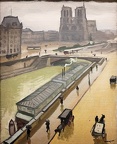 Marquet, Notre-Dame sous la pluie.