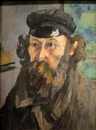 Cézanne, Autoportrait à la casquette.