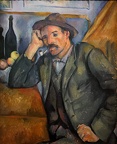 Cézanne, Le Fumeur. Homme à la pipe.