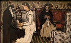 Cézanne, La Jeune Fille au piano.
