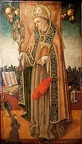 Vittore Crivelli : Saint Bonaventure tenant l'arbre de la rédemption.