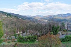 Vue sur les Cévennes.